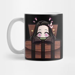 Nezuko is scared Mug